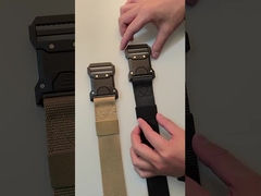 Tactical Belt Outdoor Nylon Gewebter Arbeitskleidungsgürtel für Männer mit Legierungsverschluss
