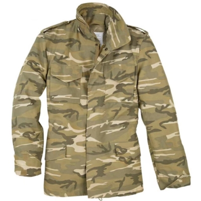 US Army style M65 outdoor multi color tactical field jacket military