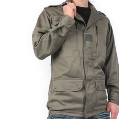 Men's Long Sleeve 65% polyester / 35% cotton Rip-stop military uniform tactical gear army F1 Jacket