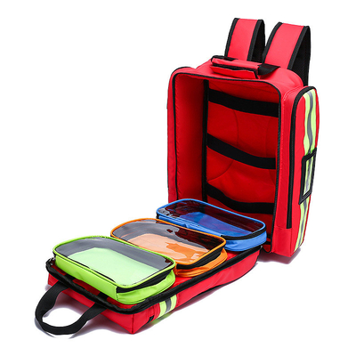 Outdoor First Aid Backpack Emergency Rescue Kit Anti-earthquake Flood Emergency Bag Large Capacity