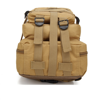 35L 900D Tactical Hiking Backpack Coyote Brown Double Stitched