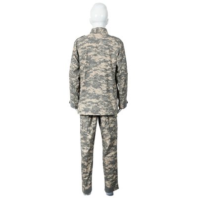 Mandarin Collar Durable Army BDU Uniform Rip Stop Digital Desert Camouflage