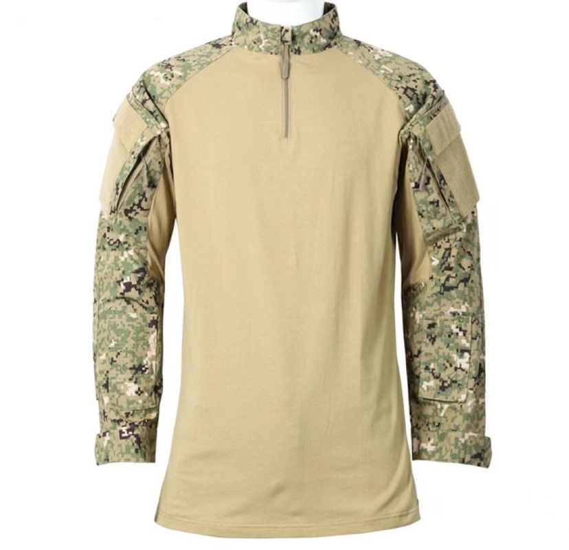 Jungle Camouflage G2 Combat Shirt Army Plaid Cloth Military Tactical