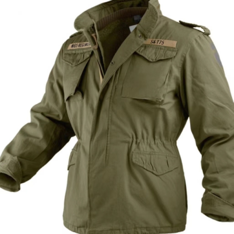 Cold Weather Polyester US Army M65 Field Jacket Outdoor Tactical M-1965 Rip Stop