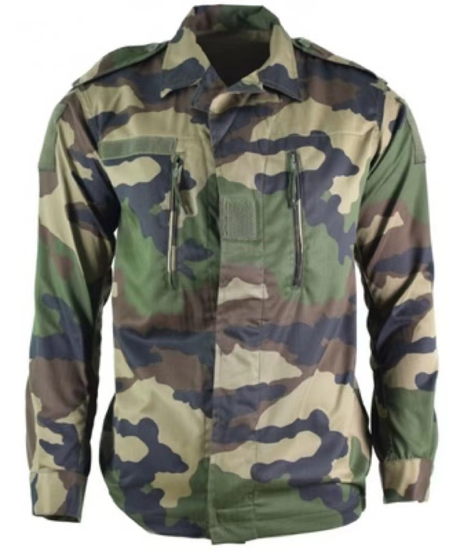 Camouflage French F2 Uniform Double Reinforced Elbow Military Garments