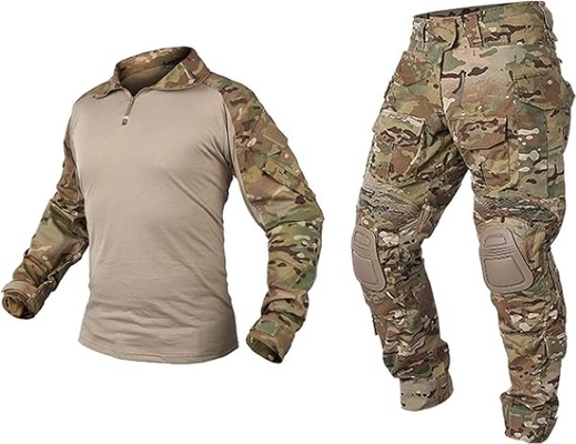 Qualität Wasserdichter AMERIKANISCHE Armee Multicam-Kampf-Hemd-Plaid-Stoff feuerbeständig Fabrik