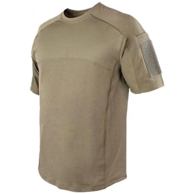 Großhandel Männer Anti-statische Crew Hals angepasste Farbe Kampf T-Shirt