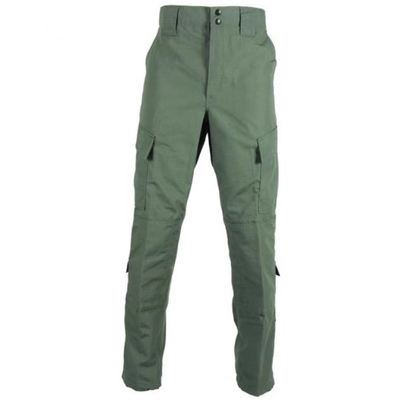 Klimaanlagen-Hosen Gewebe Polyester das 65% der Männer/35% Baumwollrisshalt kundengebundene Farb